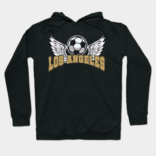 Los Angeles Soccer Hoodie by JayD World